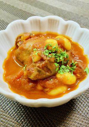 ピリ辛クセ強【鶏ハツ】チリコンカン風-レシピのメイン写真