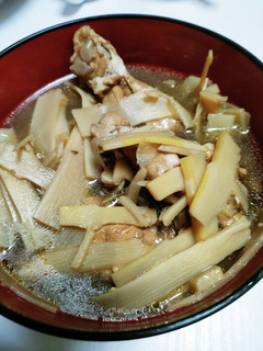 手羽元と薄切り筍の煮物-レシピのメイン写真