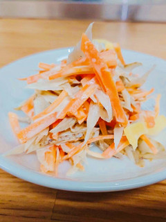たくあんと根菜のヨーグルトサラダ-レシピのメイン写真