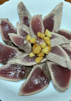 イタリアンな鰹のタタキ-レシピのメイン写真