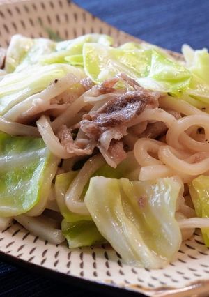 無添塩だれ焼きうどん-レシピのメイン写真