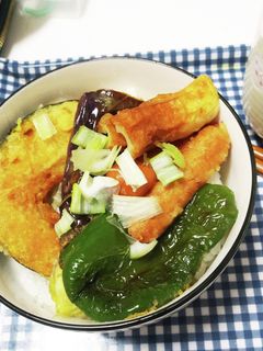 何でも天ぷらのっけ丼-レシピのメイン写真