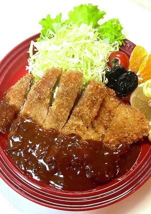 ポークカツレツ　デミグラソースで。-レシピのメイン写真