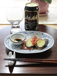 おつまみに☆なすのベーコン挟み焼き-レシピのメイン写真