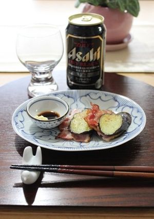 おつまみに☆なすのベーコン挟み焼き-レシピのメイン写真