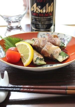 おつまみに☆茄子のしそバラ巻き-レシピのメイン写真
