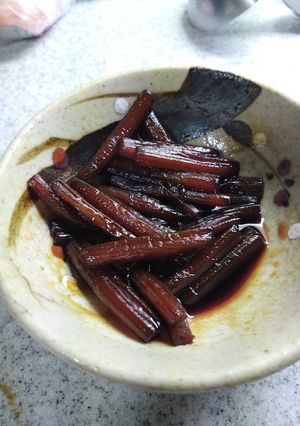 味どうらくの里でキャラ蕗-レシピのメイン写真