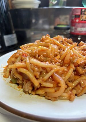 ナポリタンだけどミート風-レシピのメイン写真