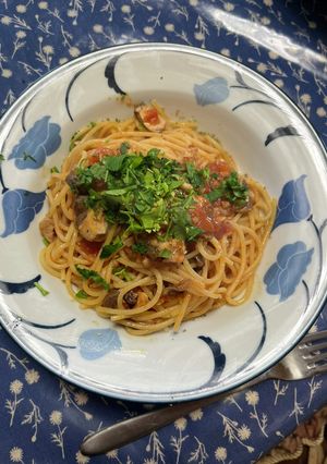 ブリの漁師風スパゲッティ-レシピのメイン写真