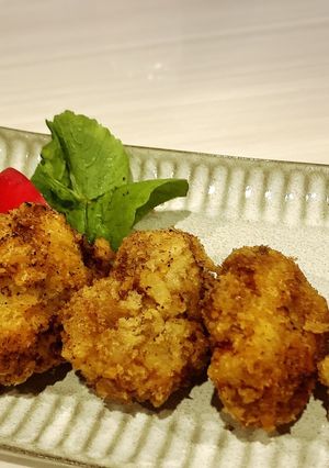 ドレッシング下味ひとくち豚コマ肉トンカツ-レシピのメイン写真