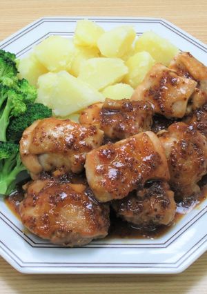 チキンソテー（本みりんマスタードソース）-レシピのメイン写真