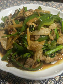 菜花青椒肉絲-レシピのメイン写真