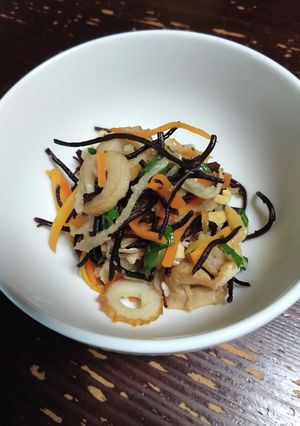 切り干し大根とひじきの煮物-レシピのメイン写真