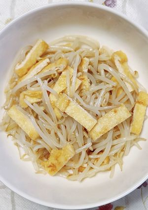 もやしと油あげのゆずぽん和え-レシピのメイン写真