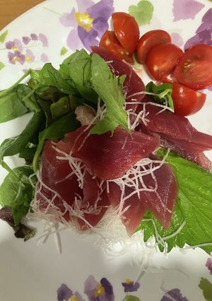 オガタ家　マグロサラダ-レシピのメイン写真