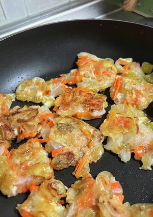 簡単チーズチヂミ！！-レシピのメイン写真