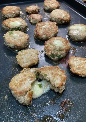あえて木綿！節約、食育、豆腐ハンバーグ-レシピのメイン写真