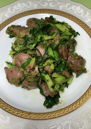 鶏の砂肝炒め-レシピのメイン写真