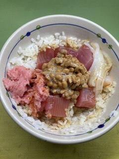 納豆と海鮮丼-レシピのメイン写真