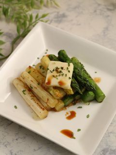 簡単!アスパラガスのガーリックバター炒め-レシピのメイン写真
