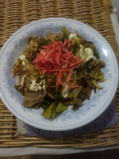 お好み焼き風焼きそば-レシピのメイン写真