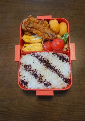 中学生女子弁当2024/05/01-レシピのメイン写真