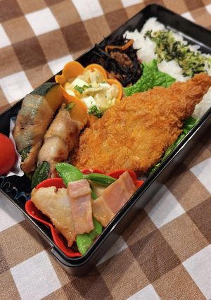 高１男子の弁当240501-レシピのメイン写真