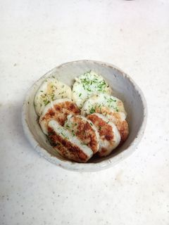 青のり風味の長イモ焼き-レシピのメイン写真