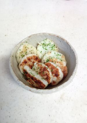 青のり風味の長イモ焼き-レシピのメイン写真