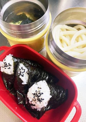 スープジャーでワカ玉うどん弁当-レシピのメイン写真