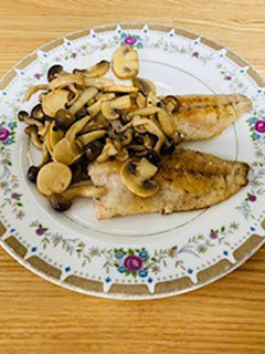 アジの食塩控えめソテーきのこソース-レシピのメイン写真