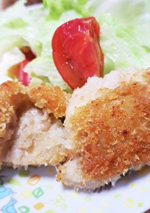 卵なしでチキンカツ(・∀・)-レシピのメイン写真