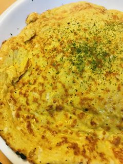 プレーンオムレツ●米粉&とろろの玉子焼き-レシピのメイン写真