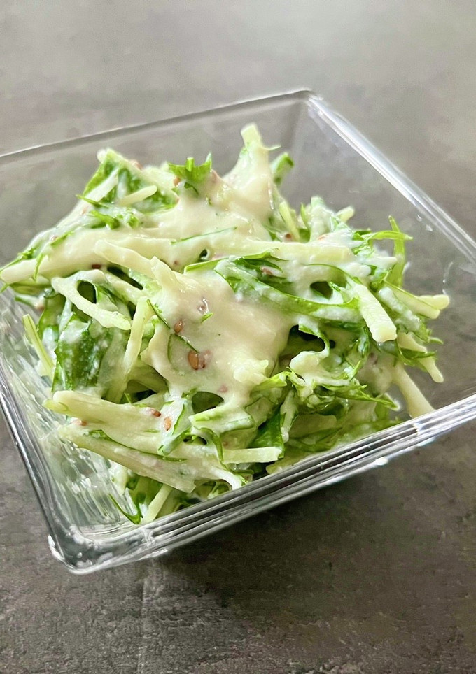 水菜の白和え-レシピのメイン写真