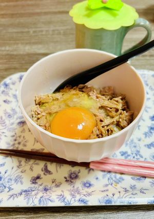 おいしい♪ツナたまごかけご飯-レシピのメイン写真