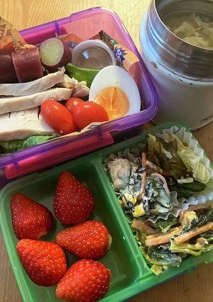 高校生女子弁当　147-レシピのメイン写真