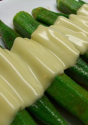 簡単♪オクラのバター醤油炒め-レシピのメイン写真