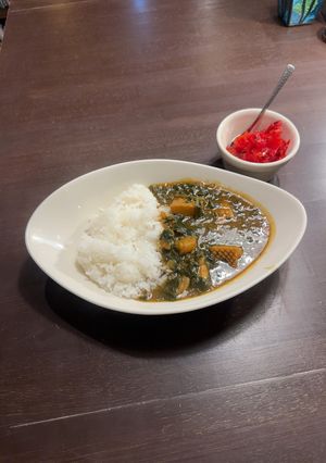 シーフードほうれん草家カレー-レシピのメイン写真