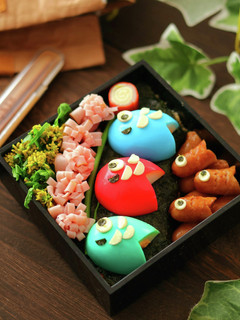 こどもの日に♪こいのぼり弁当♪キャラ弁-レシピのメイン写真