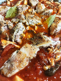 旨味凝縮のチキンときのこトマト煮-レシピのメイン写真