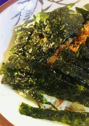 毎日のしろごはん●ふりかけ＆韓国海苔-レシピのメイン写真