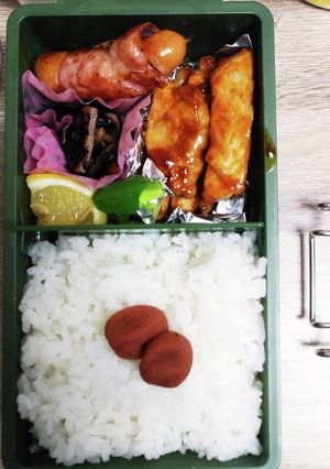 高２男子弁当　-レシピのメイン写真