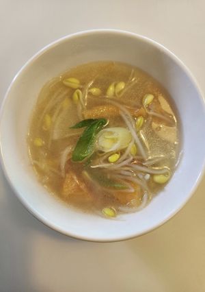 ≪韓国風≫ 干しタラのもやしスープ-レシピのメイン写真