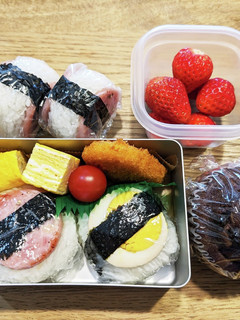 高2男子弁当!ポークソーセージサンド15-レシピのメイン写真