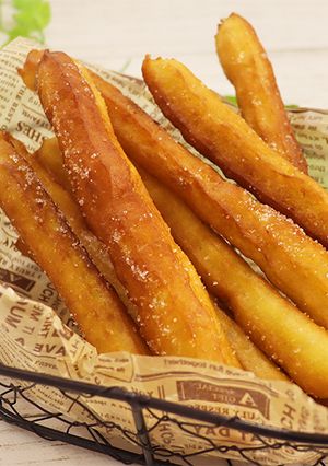 材料2つ！もっちもち豆腐チュロス-レシピのメイン写真
