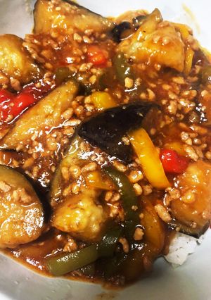業務スーパー食材で時短かんたん麻婆茄子-レシピのメイン写真