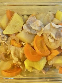 簡単！豚バラ丸煮の肉じゃが by だんどり亭 【クックパッド】 簡単