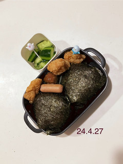 男子中学生のお弁当 306 @試合弁当-レシピのメイン写真