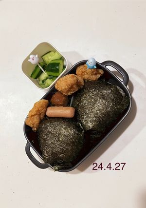 男子中学生のお弁当 306 @試合弁当-レシピのメイン写真