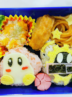 カービィ☆ワドルディ☆マホロア☆キャラ弁-レシピのメイン写真